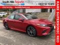 2020 Supersonic Red Toyota Camry SE  photo #1