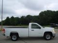 2008 Summit White GMC Sierra 1500 Regular Cab  photo #1