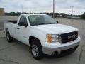 2008 Summit White GMC Sierra 1500 Regular Cab  photo #2