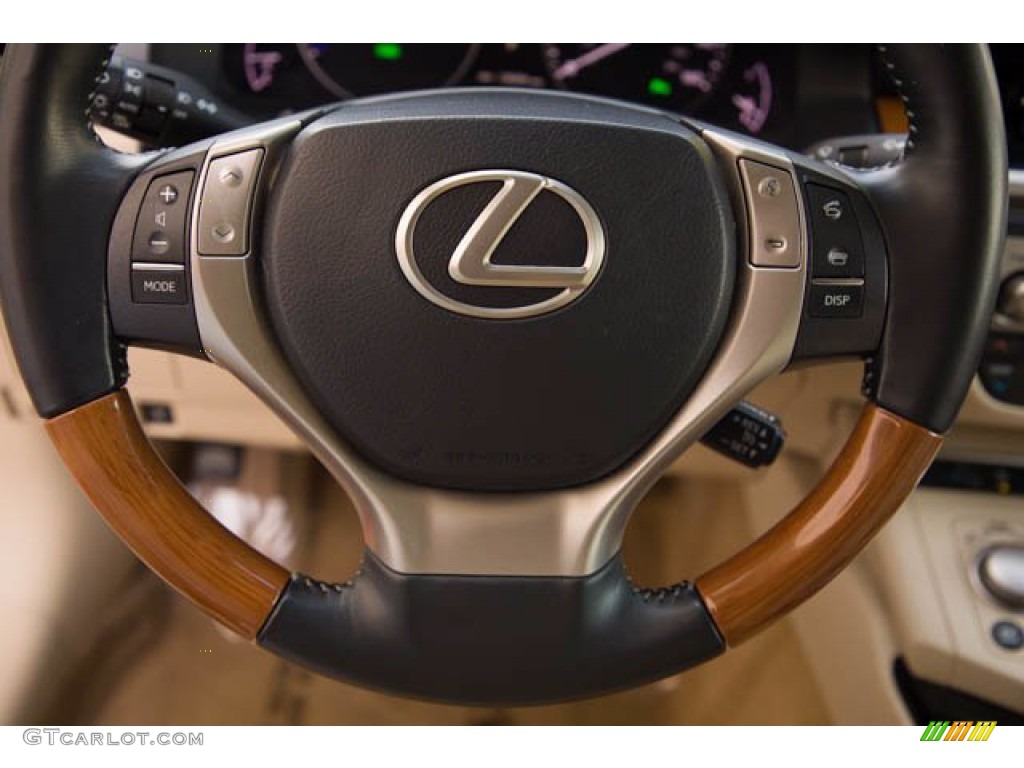 2013 ES 300h Hybrid - Satin Cashmere Metallic / Parchment photo #13