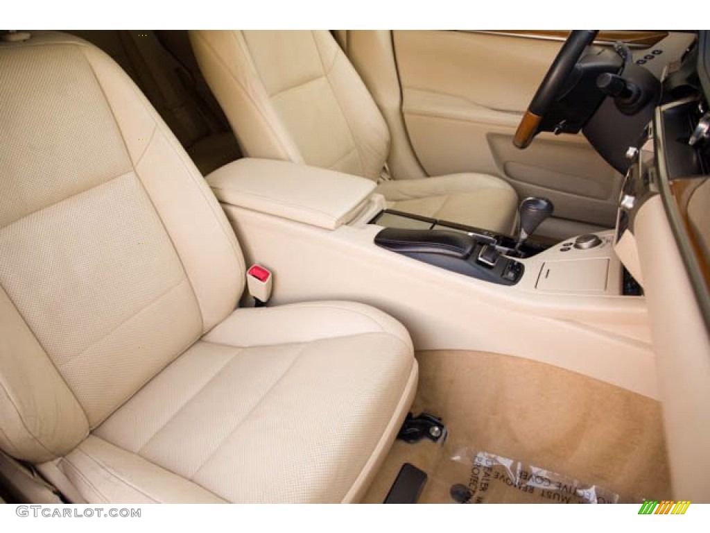 2013 ES 300h Hybrid - Satin Cashmere Metallic / Parchment photo #24