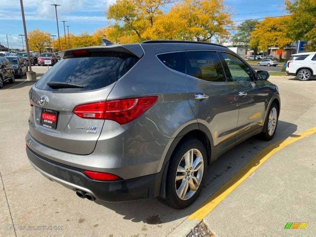 2013 Santa Fe Sport 2.0T AWD - Mineral Gray / Black photo #2