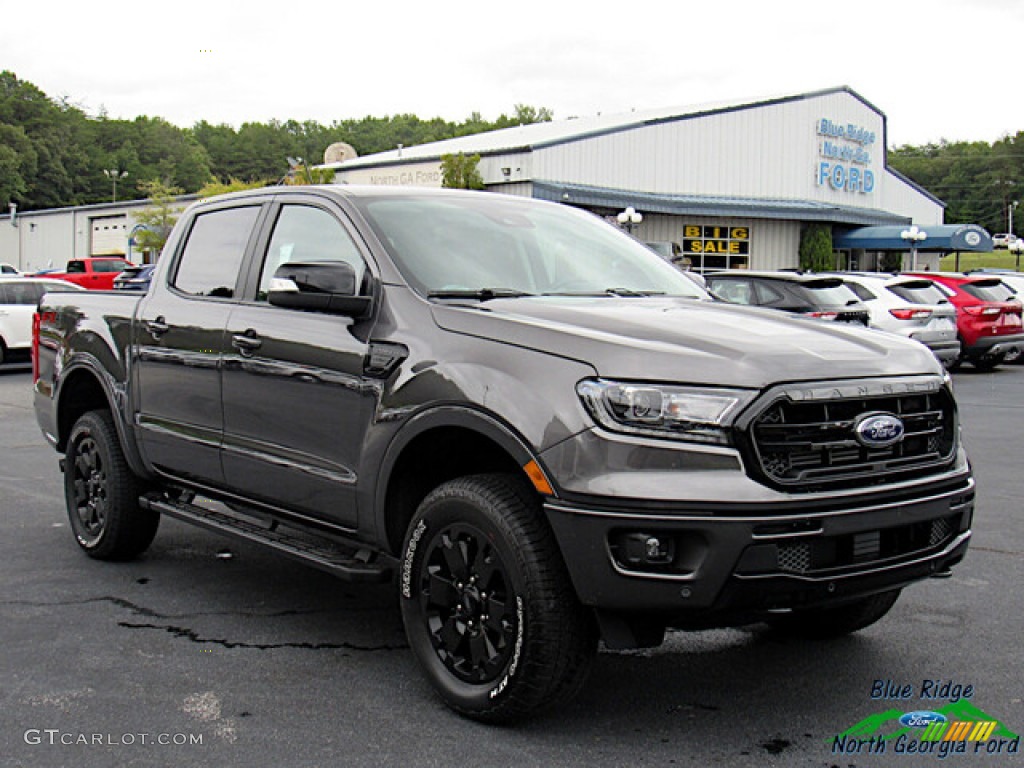 2020 Ranger Lariat SuperCrew 4x4 - Magnetic / Ebony photo #7