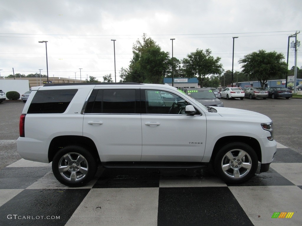 2016 Tahoe LS - Summit White / Jet Black photo #3
