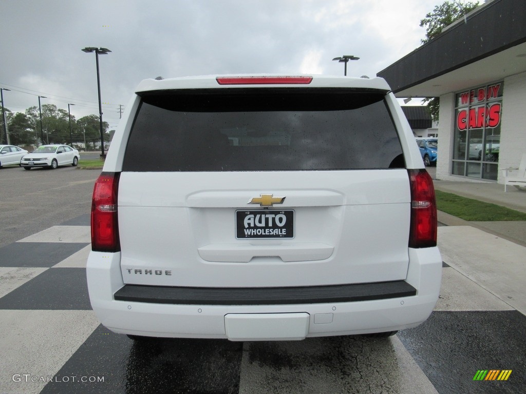 2016 Tahoe LS - Summit White / Jet Black photo #4