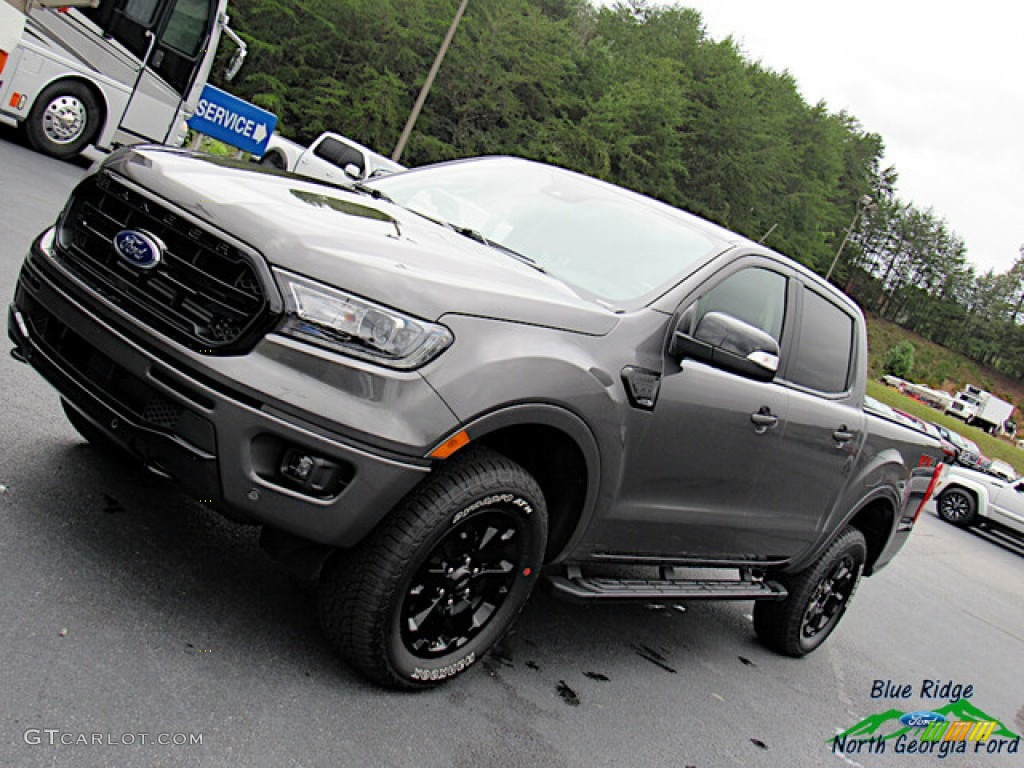 2020 Ranger Lariat SuperCrew 4x4 - Magnetic / Ebony photo #25