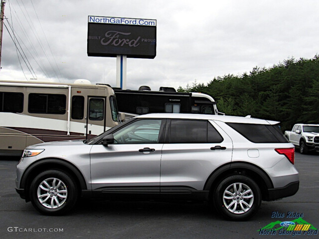 2020 Explorer 4WD - Iconic Silver Metallic / Sandstone photo #2