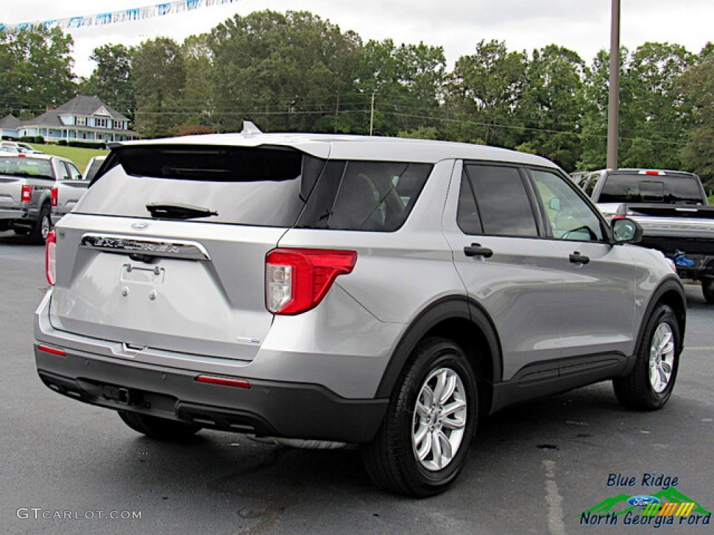 2020 Explorer 4WD - Iconic Silver Metallic / Sandstone photo #5