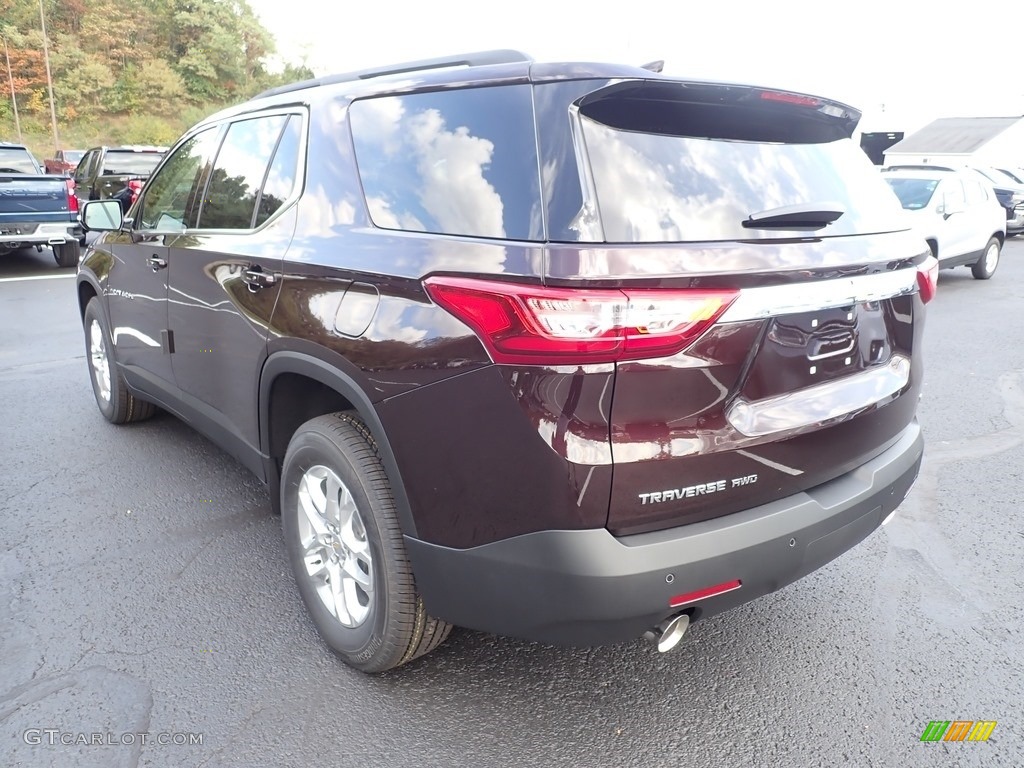 2020 Black Cherry Metallic Chevrolet Traverse LT AWD 139676867 Photo