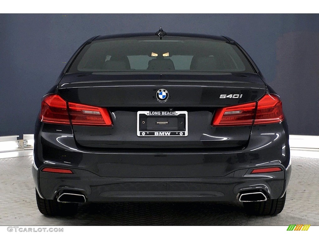 2017 5 Series 540i Sedan - Dark Graphite Metallic / Black photo #3
