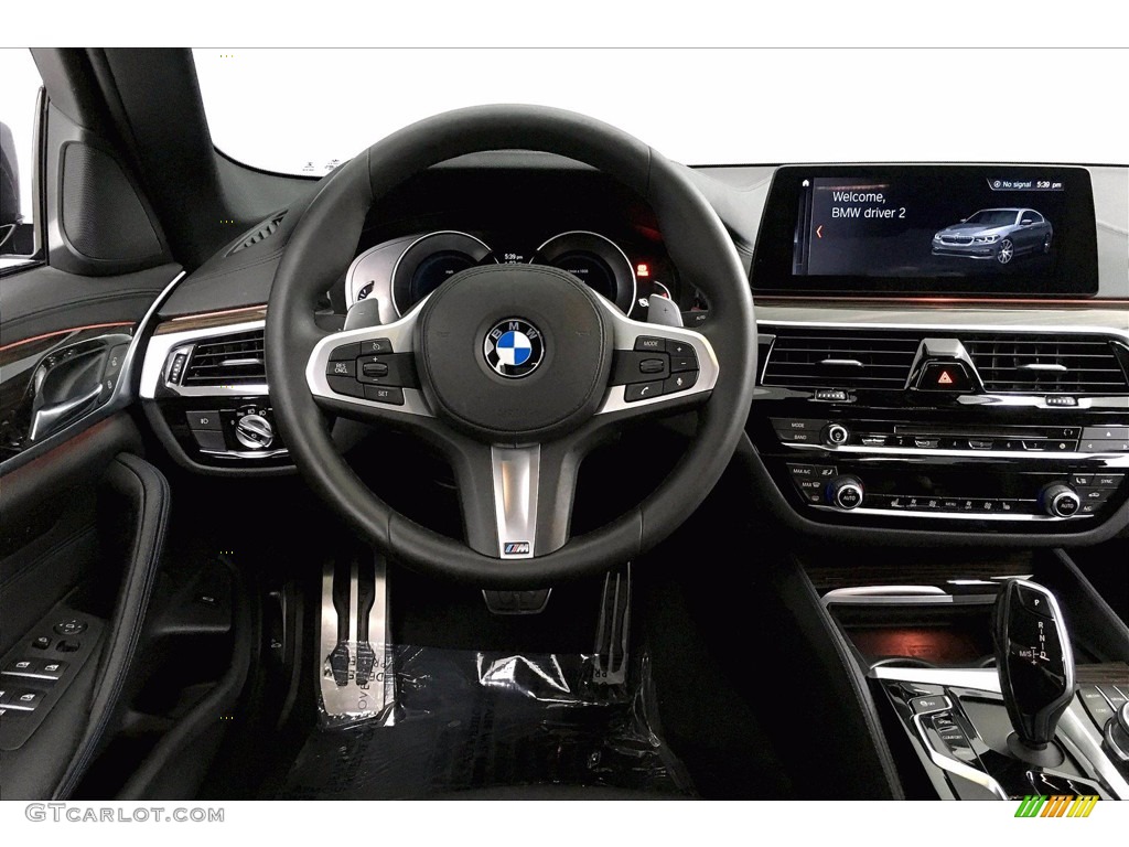 2017 5 Series 540i Sedan - Dark Graphite Metallic / Black photo #4