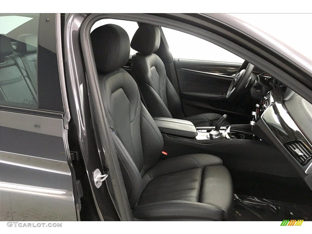 2017 5 Series 540i Sedan - Dark Graphite Metallic / Black photo #6