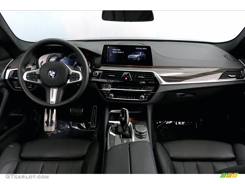 2017 5 Series 540i Sedan - Dark Graphite Metallic / Black photo #15
