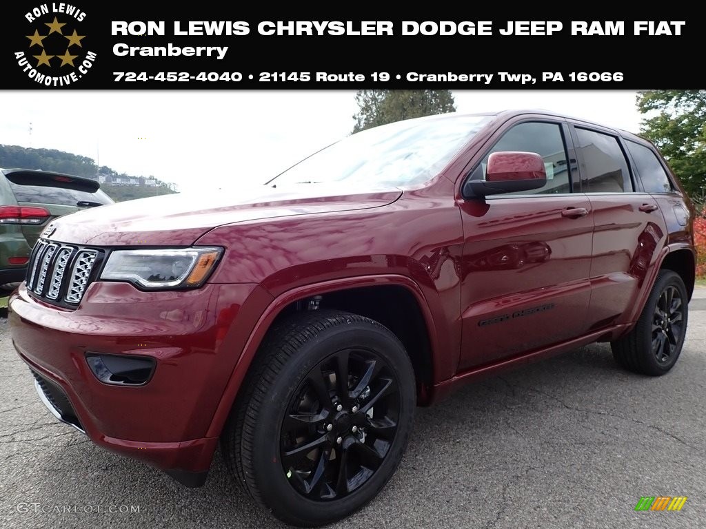 2020 Grand Cherokee Altitude 4x4 - Velvet Red Pearl / Black photo #1