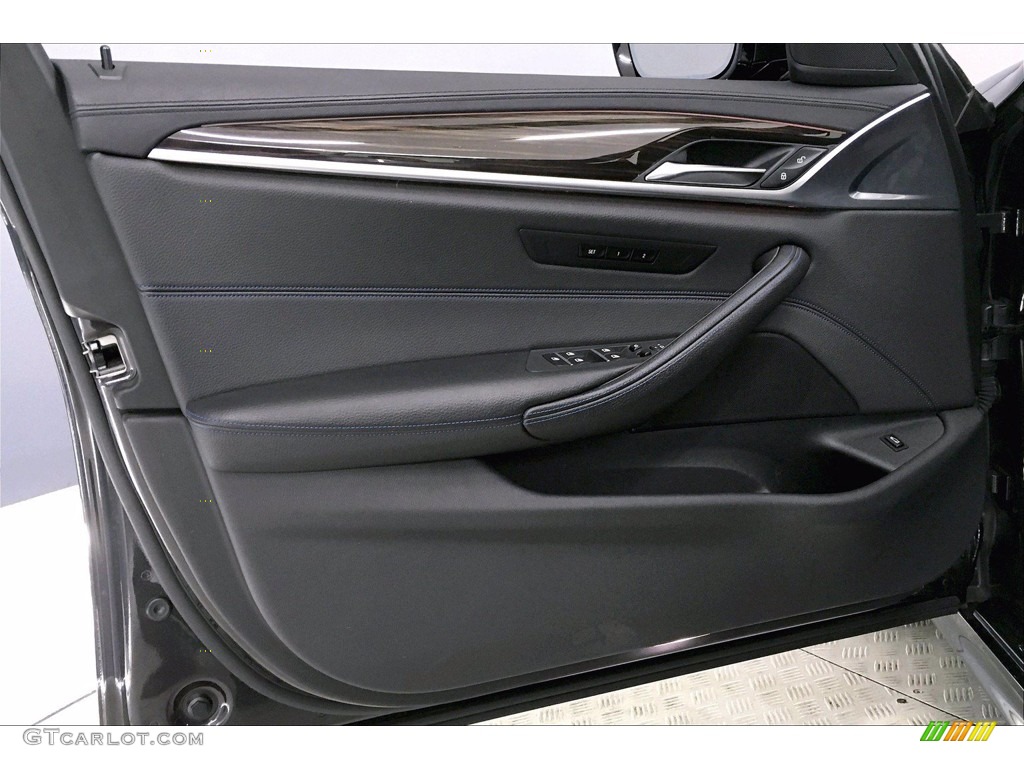 2017 5 Series 540i Sedan - Dark Graphite Metallic / Black photo #23