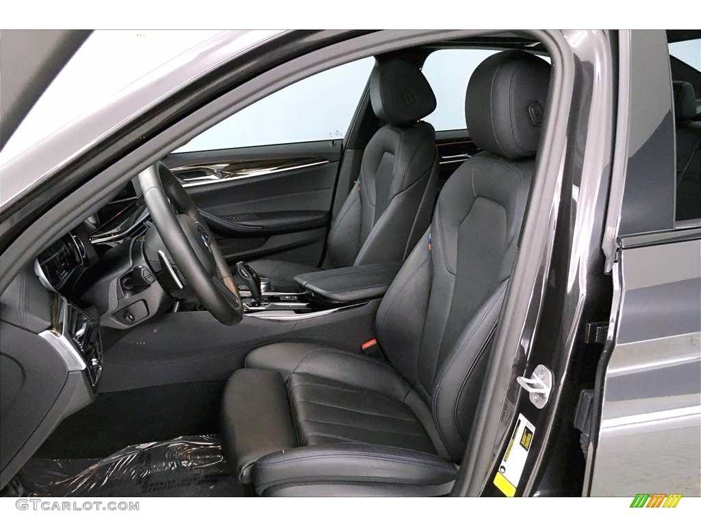 2017 5 Series 540i Sedan - Dark Graphite Metallic / Black photo #28