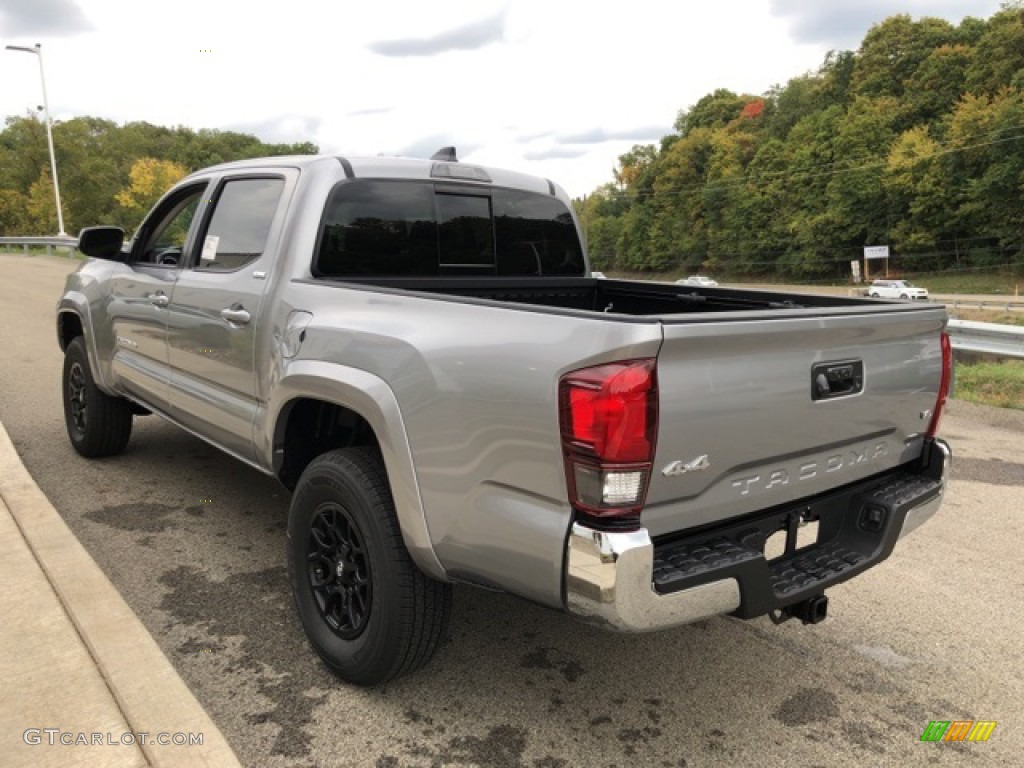 2020 Tacoma SR5 Double Cab 4x4 - Silver Sky Metallic / Black photo #2