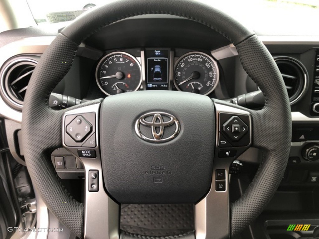 2020 Tacoma SR5 Double Cab 4x4 - Silver Sky Metallic / Black photo #13