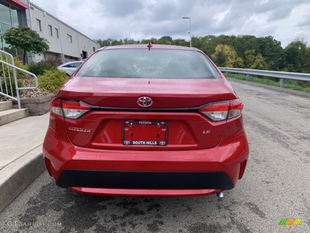 2021 Corolla LE - Barcelona Red Metallic / Black photo #34