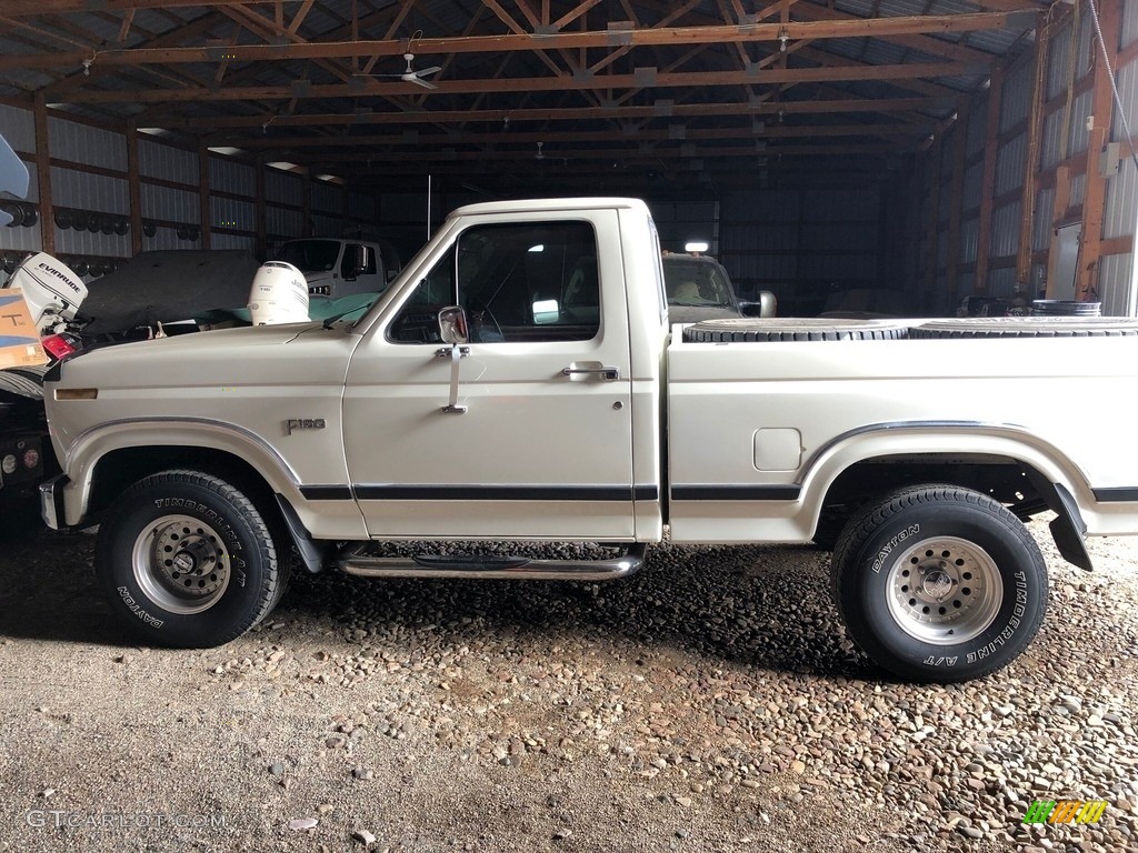 White Ford F150