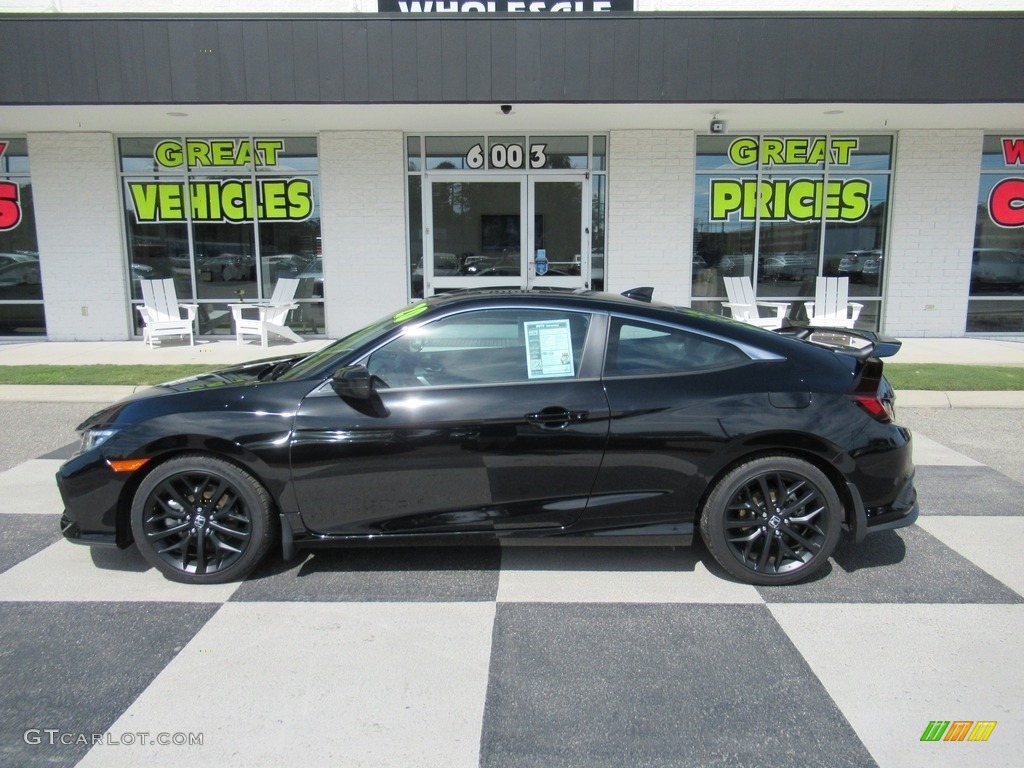 Crystal Black Pearl Honda Civic