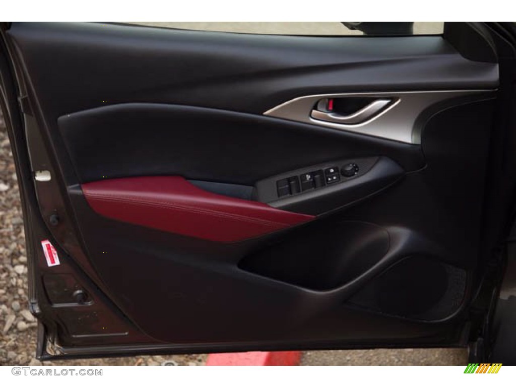 2018 Mazda CX-3 Touring Black Door Panel Photo #139710040