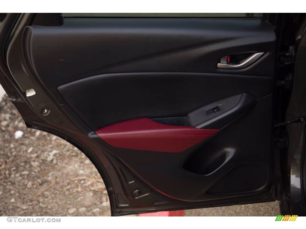 2018 Mazda CX-3 Touring Black Door Panel Photo #139710076