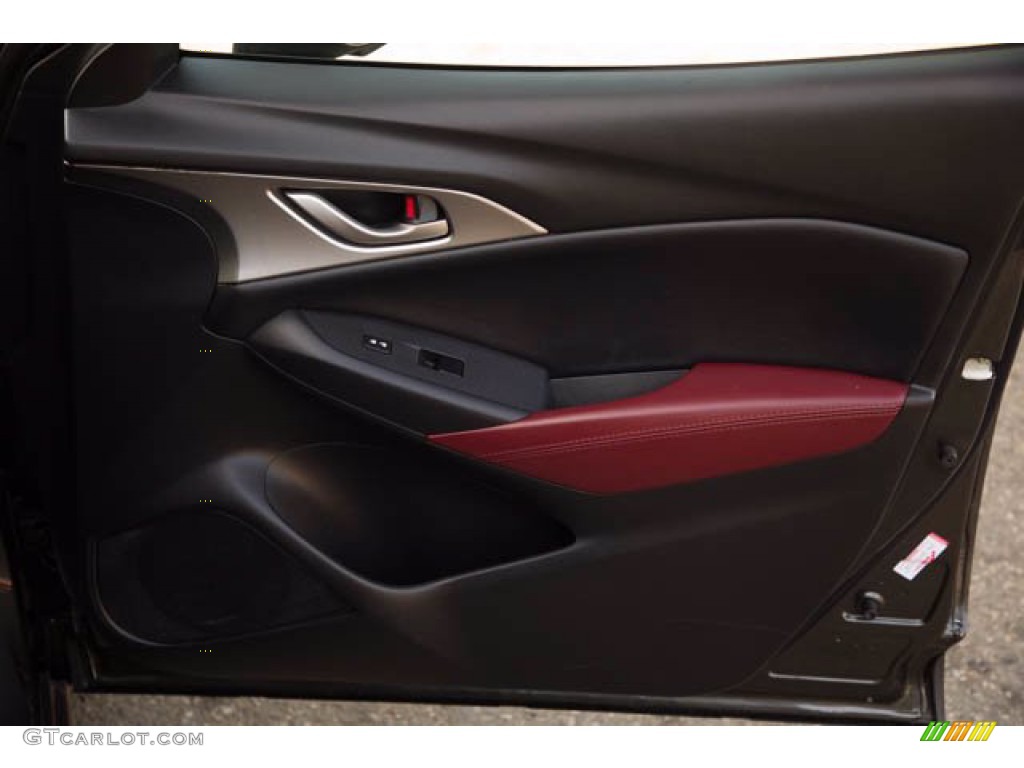 2018 Mazda CX-3 Touring Black Door Panel Photo #139710121