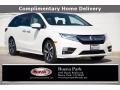 White Diamond Pearl 2019 Honda Odyssey Elite