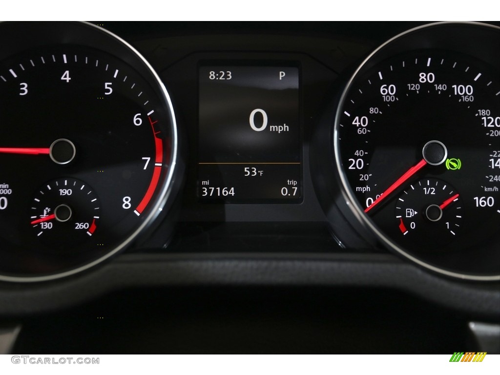 2017 Volkswagen Passat SE Sedan Gauges Photo #139710736