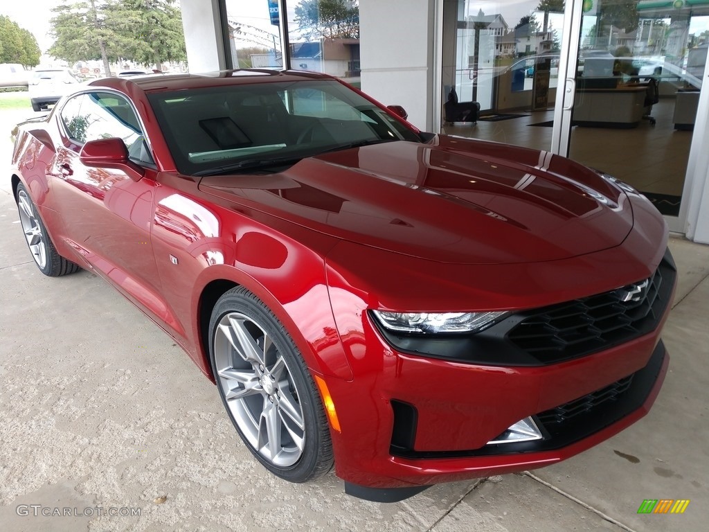 Wild Cherry Tintcoat 2021 Chevrolet Camaro LT Coupe Exterior Photo #139710904