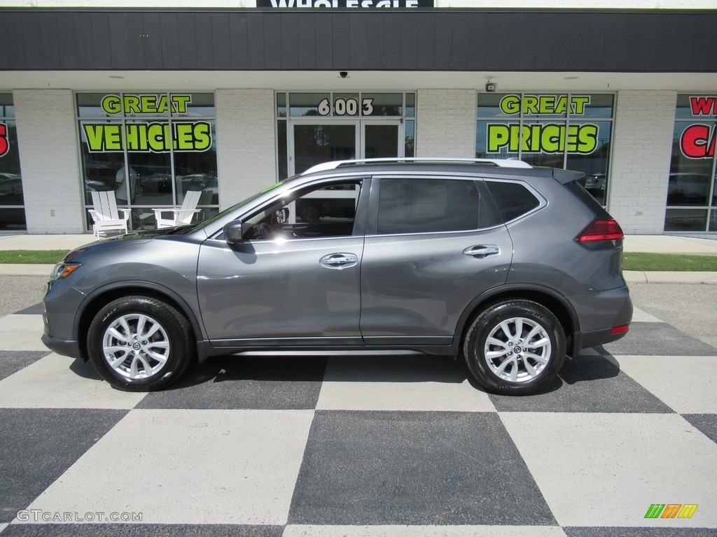 Gun Metallic Nissan Rogue