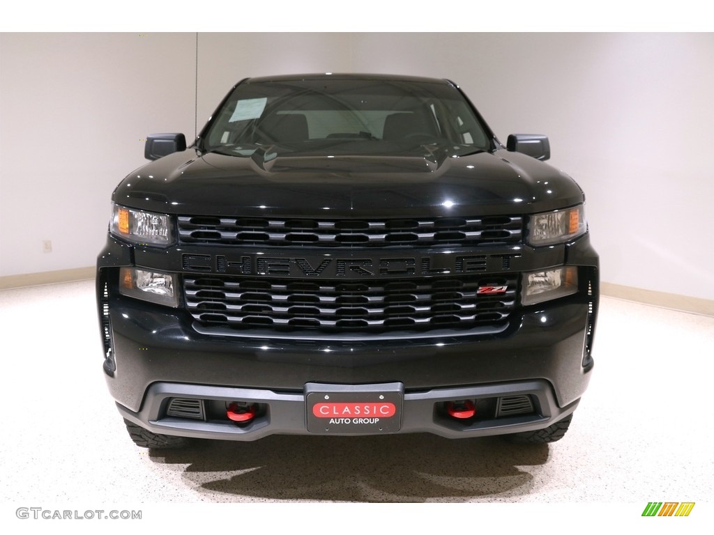 2019 Silverado 1500 Custom Z71 Trail Boss Crew Cab 4WD - Black / Jet Black photo #2