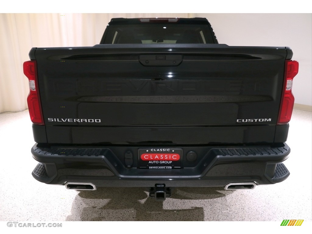 2019 Silverado 1500 Custom Z71 Trail Boss Crew Cab 4WD - Black / Jet Black photo #25