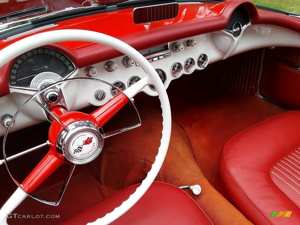 1954 Chevrolet Corvette Standard Corvette Model Dashboard Photos