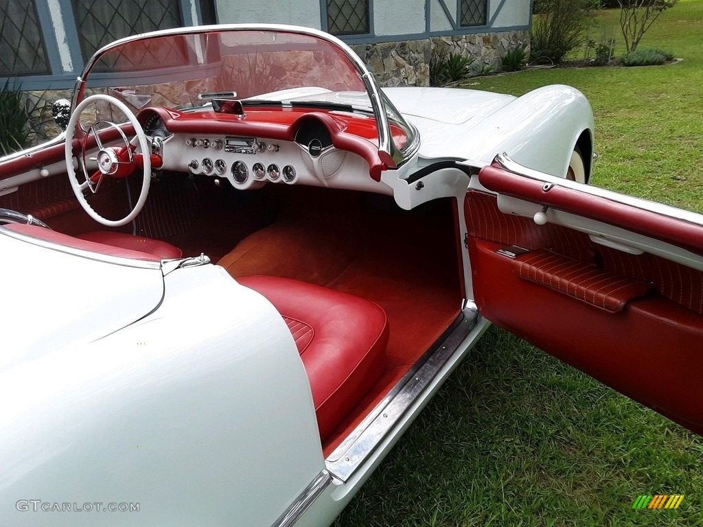 1954 Chevrolet Corvette Standard Corvette Model Door Panel Photos