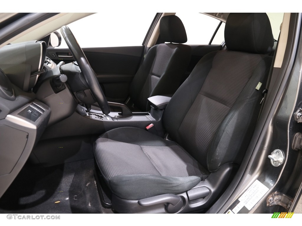 2012 MAZDA3 i Touring 4 Door - Graphite Mica / Black photo #5