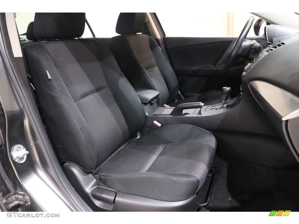 2012 MAZDA3 i Touring 4 Door - Graphite Mica / Black photo #15