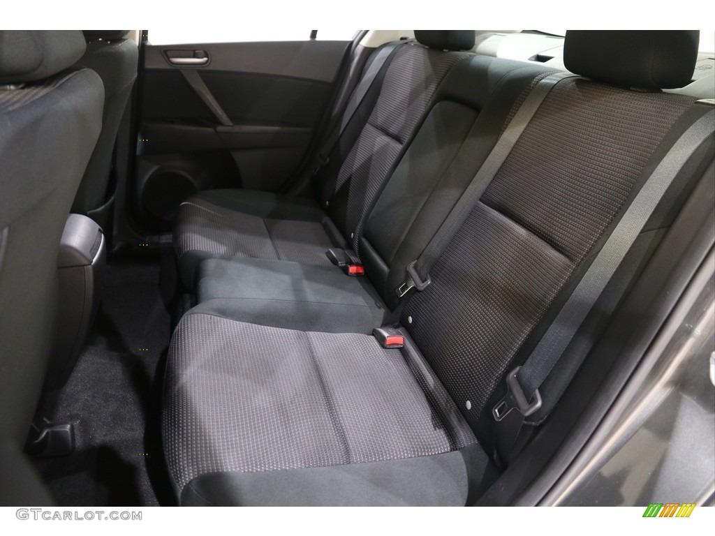 2012 MAZDA3 i Touring 4 Door - Graphite Mica / Black photo #17