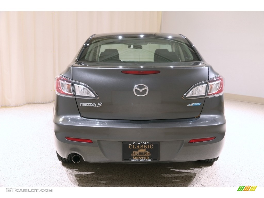 2012 MAZDA3 i Touring 4 Door - Graphite Mica / Black photo #18