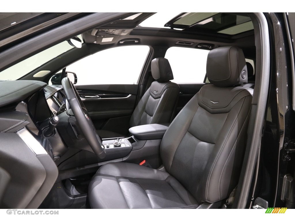 Jet Black Interior 2020 Cadillac XT6 Premium Luxury Photo #139713754