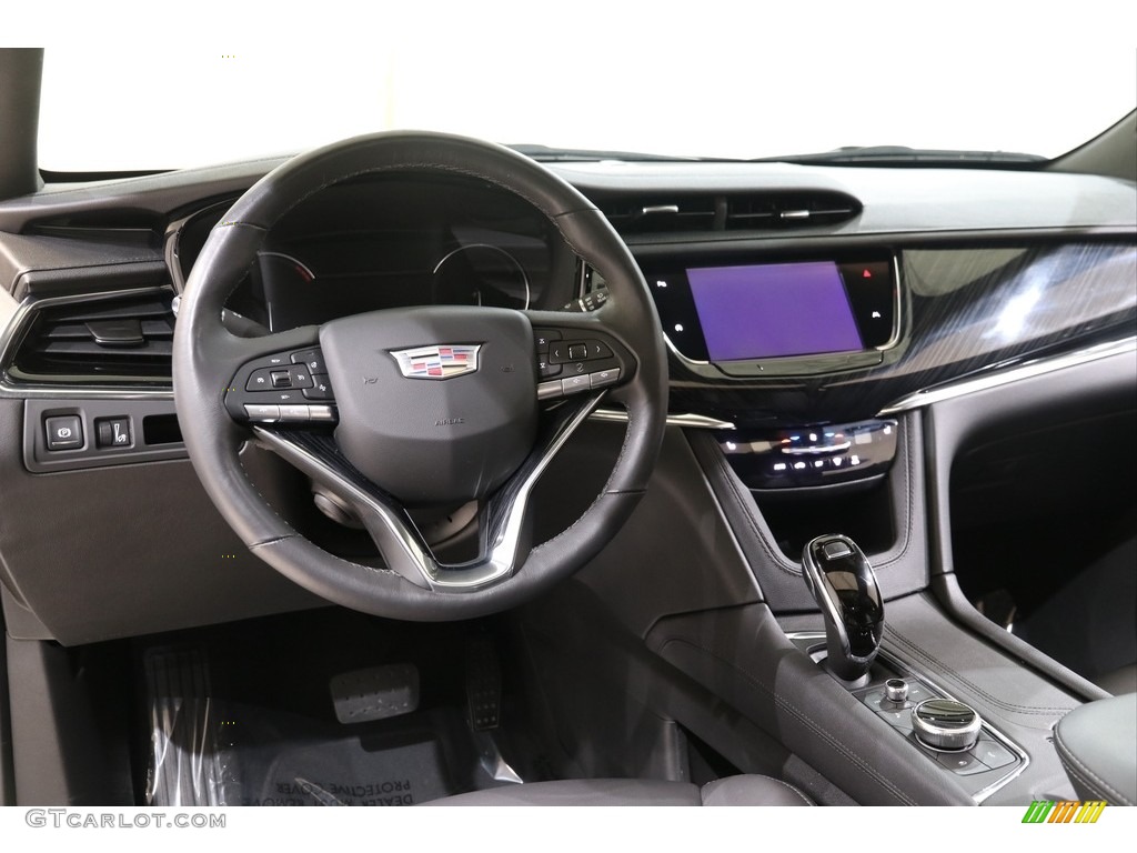 2020 Cadillac XT6 Premium Luxury Jet Black Dashboard Photo #139713775