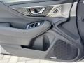 Slate Black 2020 Subaru Outback Limited XT Door Panel