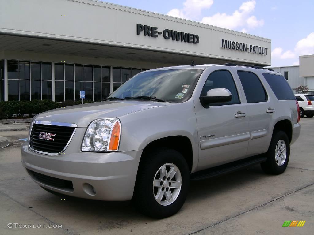 2008 Yukon SLE - Silver Birch Metallic / Ebony photo #1