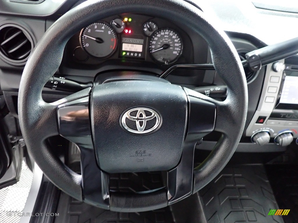 2014 Toyota Tundra SR Double Cab Graphite Steering Wheel Photo #139715797