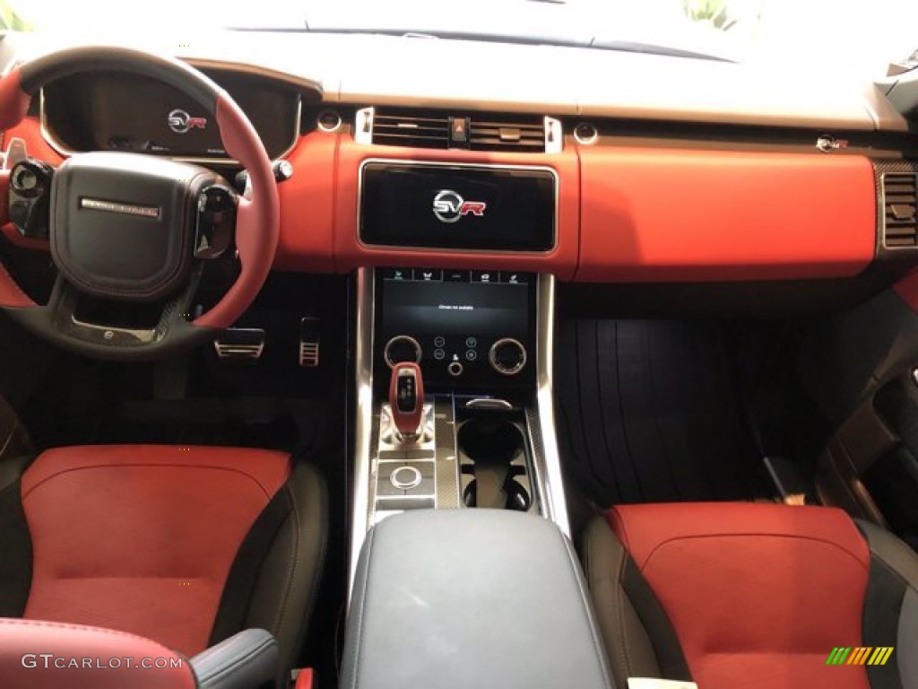 2020 Range Rover Sport SVR - Yulong White Metallic / Ebony/Pimento photo #5