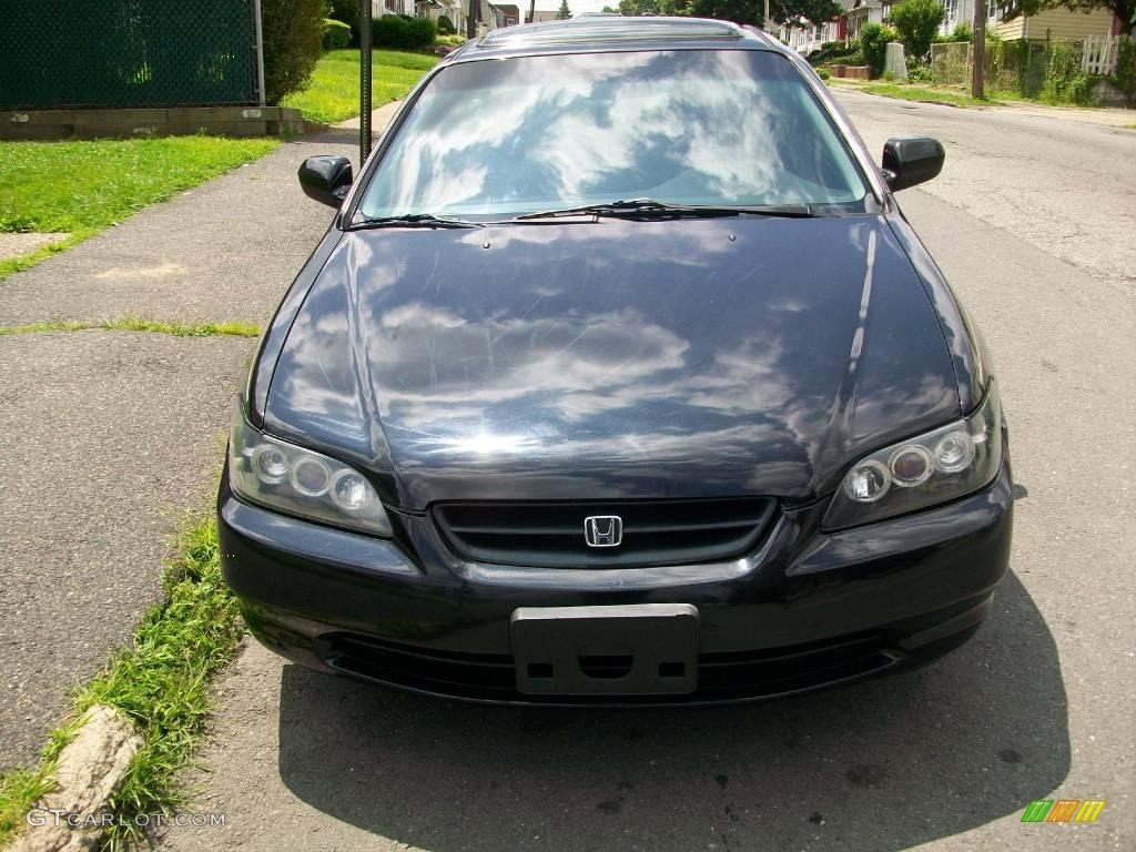 1999 Accord EX-L Coupe - Flamenco Black Pearl / Charcoal photo #1