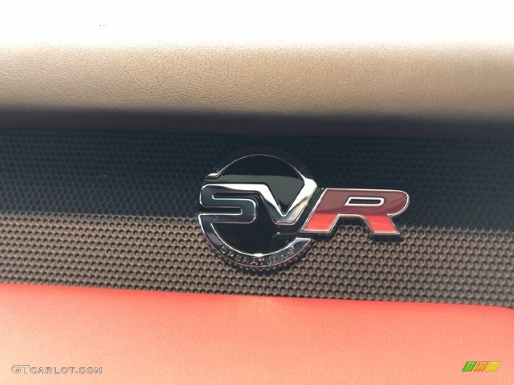 2020 Range Rover Sport SVR - Yulong White Metallic / Ebony/Pimento photo #26
