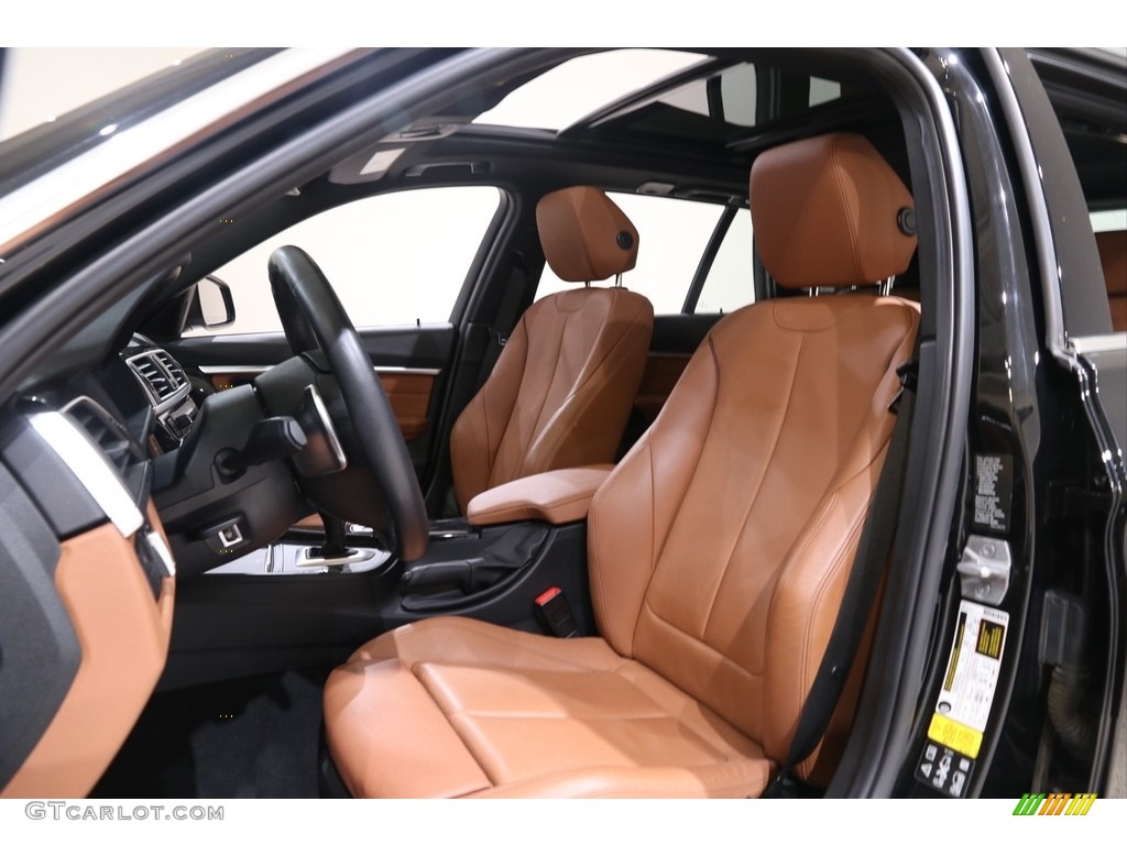 Saddle Brown Interior 2017 BMW 3 Series 330i xDrive Sports Wagon Photo #139716403