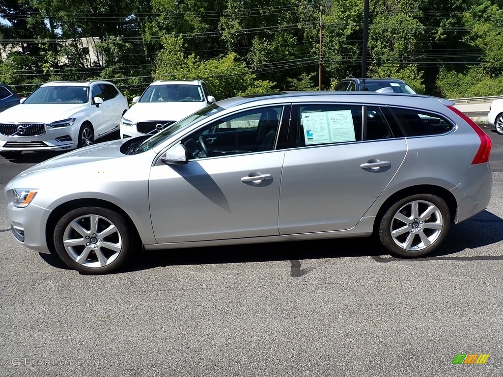 Bright Silver Metallic 2017 Volvo V60 T5 Exterior Photo #139716475